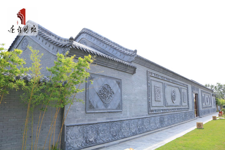 唐语砖雕建筑